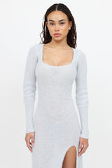 Jacquemus Semi-Sheer Knit Dress