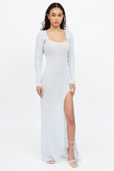 Jacquemus Semi-Sheer Knit Dress