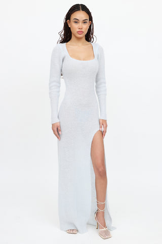 Jacquemus Semi-Sheer Knit Dress
