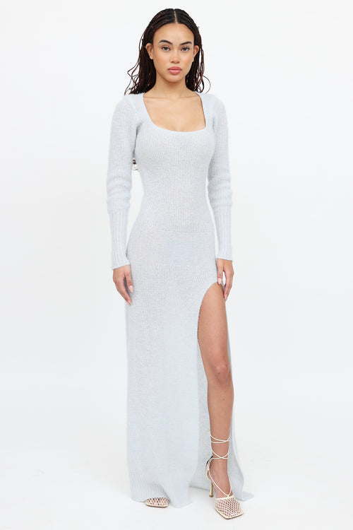 Jacquemus Semi-Sheer Knit Dress