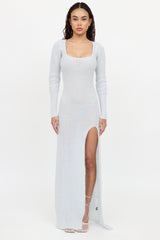 Jacquemus Semi-Sheer Knit Dress