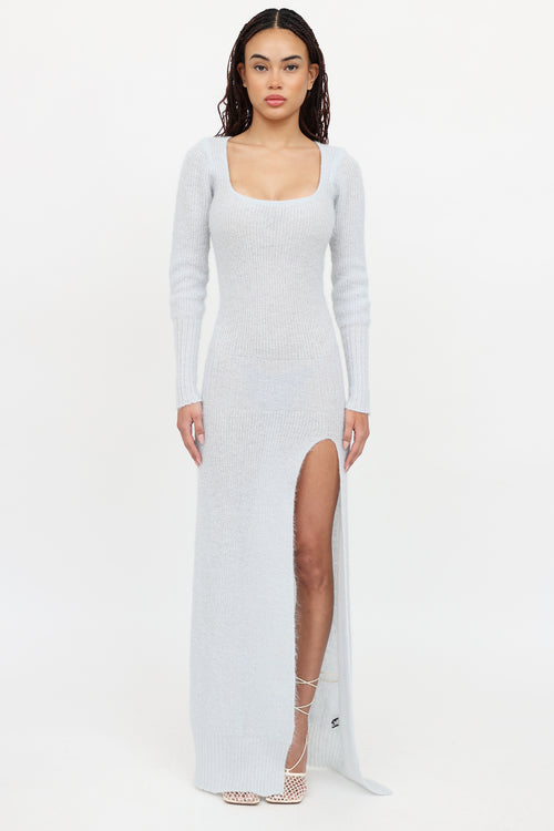 Jacquemus Semi-Sheer Knit Dress