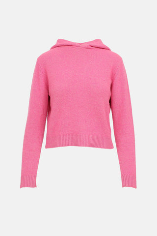 The Elder Statesman Knit Hoodie