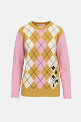 Marni 2022 Knit Argyle Sweater