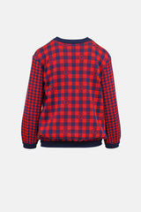 Gucci Kids Plaid Cardigan