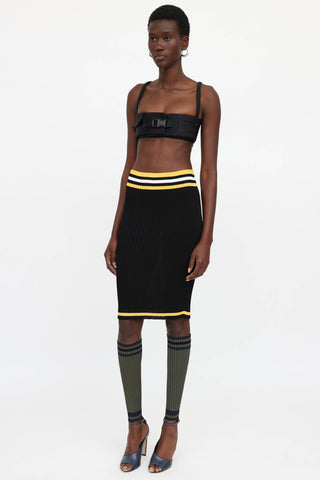 Prada Spring 2014 Midi Skirt
