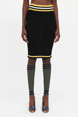 Prada Spring 2014 Midi Skirt
