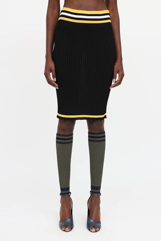 Prada Spring 2014 Midi Skirt