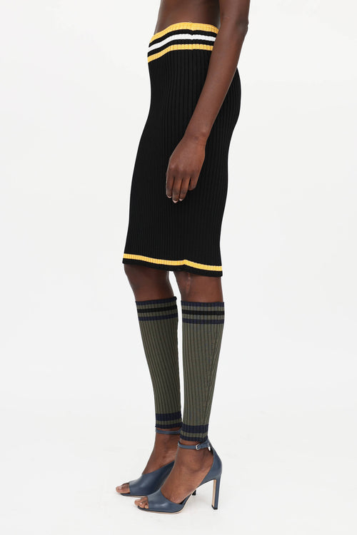 Prada Spring 2014 Midi Skirt