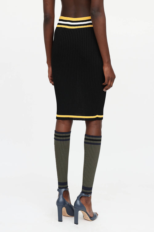 Prada Spring 2014 Midi Skirt