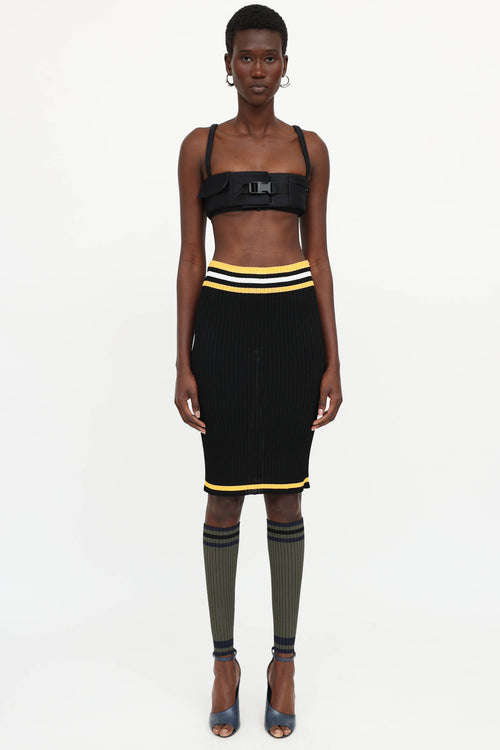 Prada Spring 2014 Midi Skirt