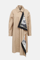 Burberry Scarf Lined Car Coat