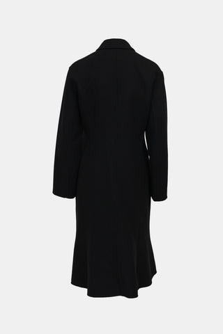 Versace DRY CLEANERS Wool Pea Coat