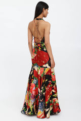 Sue Wong C. 2000s Patterned Gown