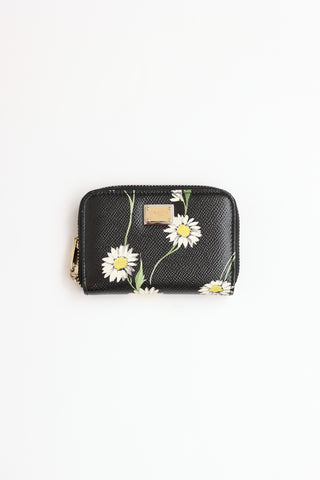Dolce & Gabbana Floral Print Wallet