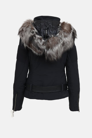 Spyder Fur Trim Armour Jacket