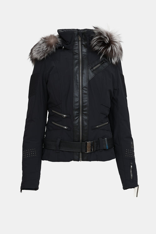 Spyder Fur Trim Armour Jacket
