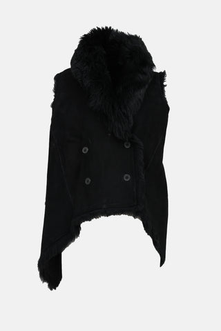 Alexander Wang Asymmetrical Suede Vest