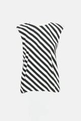 Dries Van Noten Stripe Shoulder Pad Top