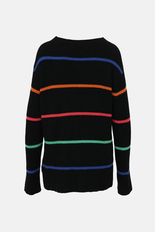 The Elder Statesman Cashmere Stripe Sweater