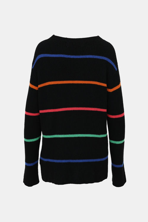 The Elder Statesman Cashmere Stripe Sweater