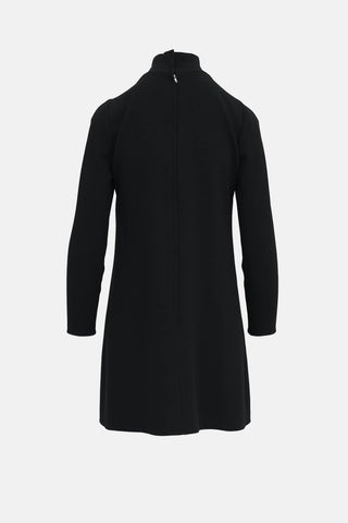 Dolce & Gabbana Mock Neck Mini Dress