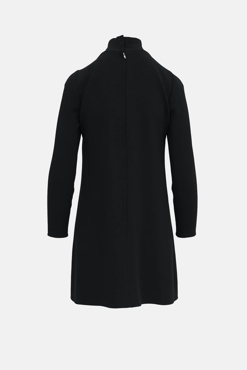 Dolce & Gabbana Mock Neck Mini Dress