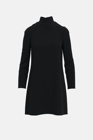 Dolce & Gabbana Mock Neck Mini Dress