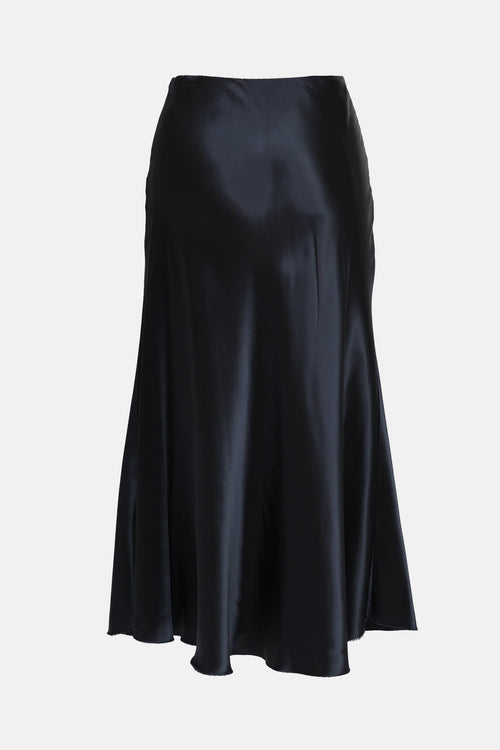 The Row Satin Medela Slip Skirt