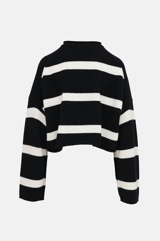 JW Anderson Striped Cropped Sweater
