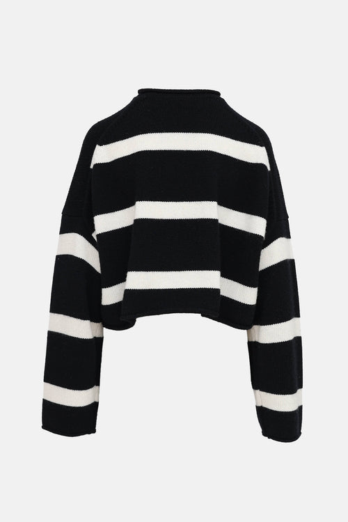 JW Anderson Striped Cropped Sweater