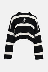 JW Anderson Striped Cropped Sweater