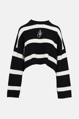 JW Anderson Striped Cropped Sweater