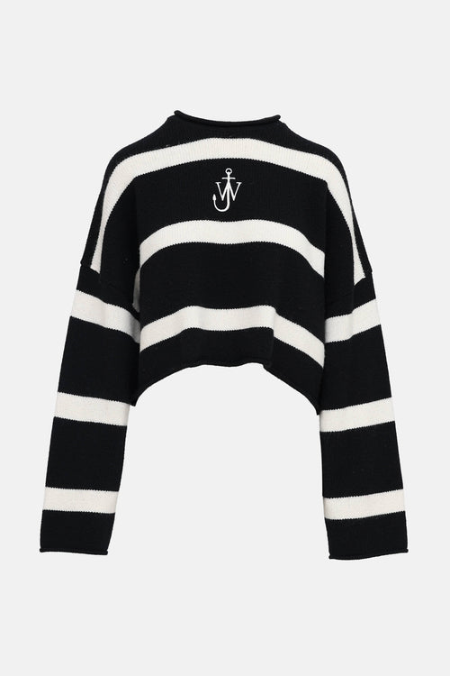 JW Anderson Striped Cropped Sweater