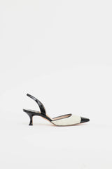Manolo Blahnik Quilted Slingback Heel