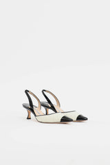 Manolo Blahnik Quilted Slingback Heel