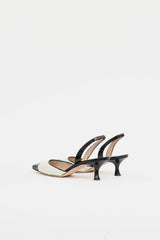 Manolo Blahnik Quilted Slingback Heel