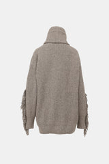 Stella McCartney Turtleneck Fringe Sweater