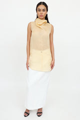 The Row Sheer Silk Tunic