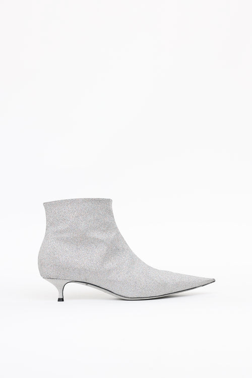 Balenciaga Glitter Knife Boot