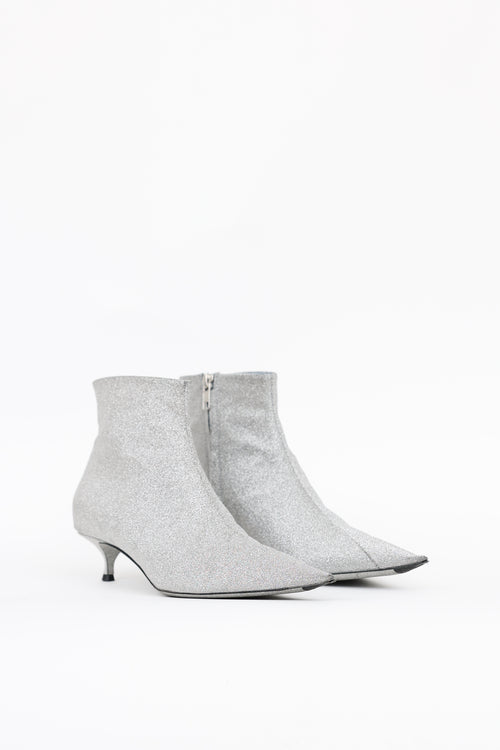 Balenciaga Glitter Knife Boot