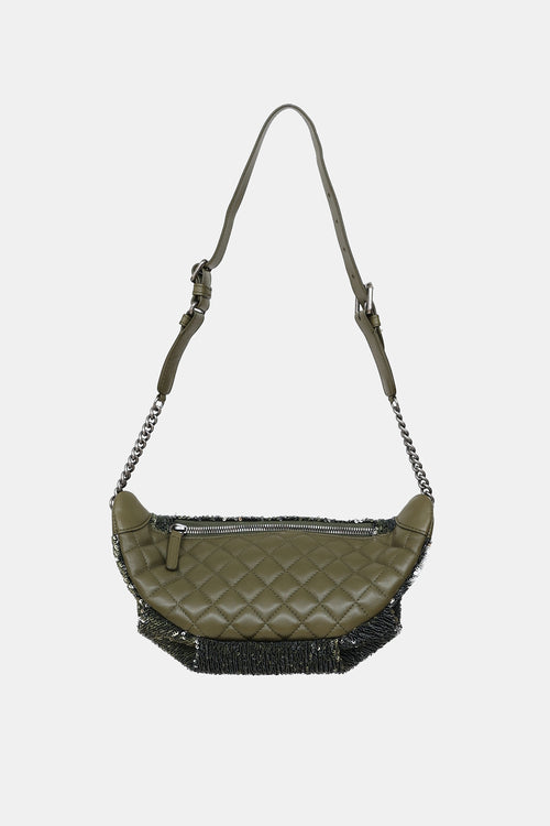 Chanel Sequin Coco Crush Belt Bag