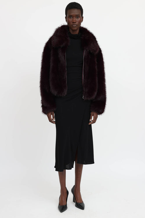 The Frankie Shop Faux Fur Hope Coat