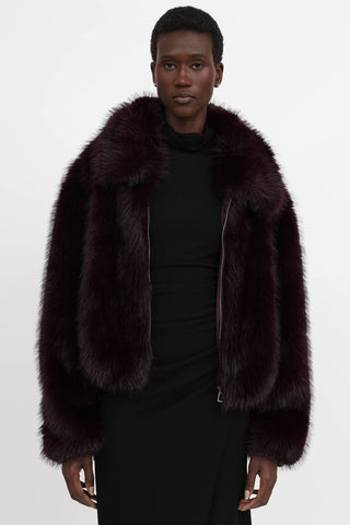 The Frankie Shop Faux Fur Hope Coat