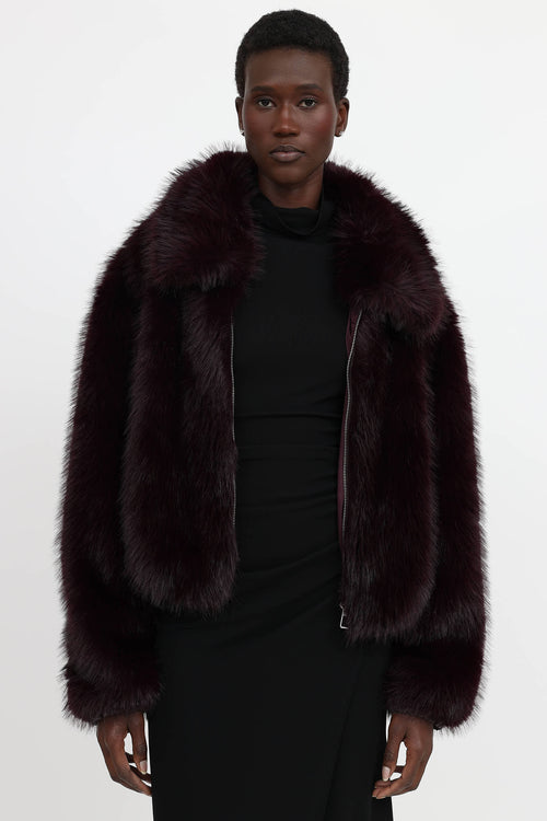 The Frankie Shop Faux Fur Hope Coat