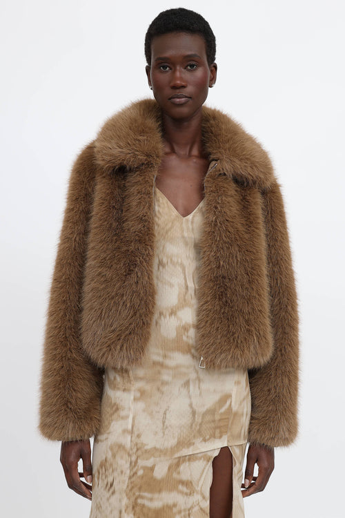The Frankie Shop Faux Fur Hope Coat