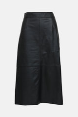 The Frankie Shop Leather Savil Skirt