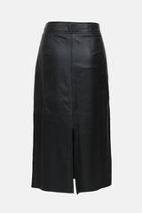The Frankie Shop Leather Savil Skirt
