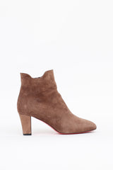 Christian Louboutin Suede Ankle Boot