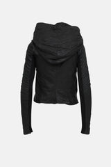 Rick Owens Asymmetrical Leather Jacket